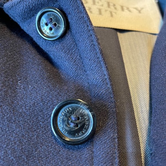 Burberry Car Coat - Cashmere Wool Blend - Picture 7 of 10